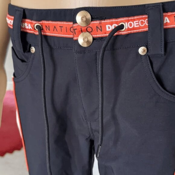 PE Nation Winter Ski Pants Black/white/orange - Picture 4 of 13